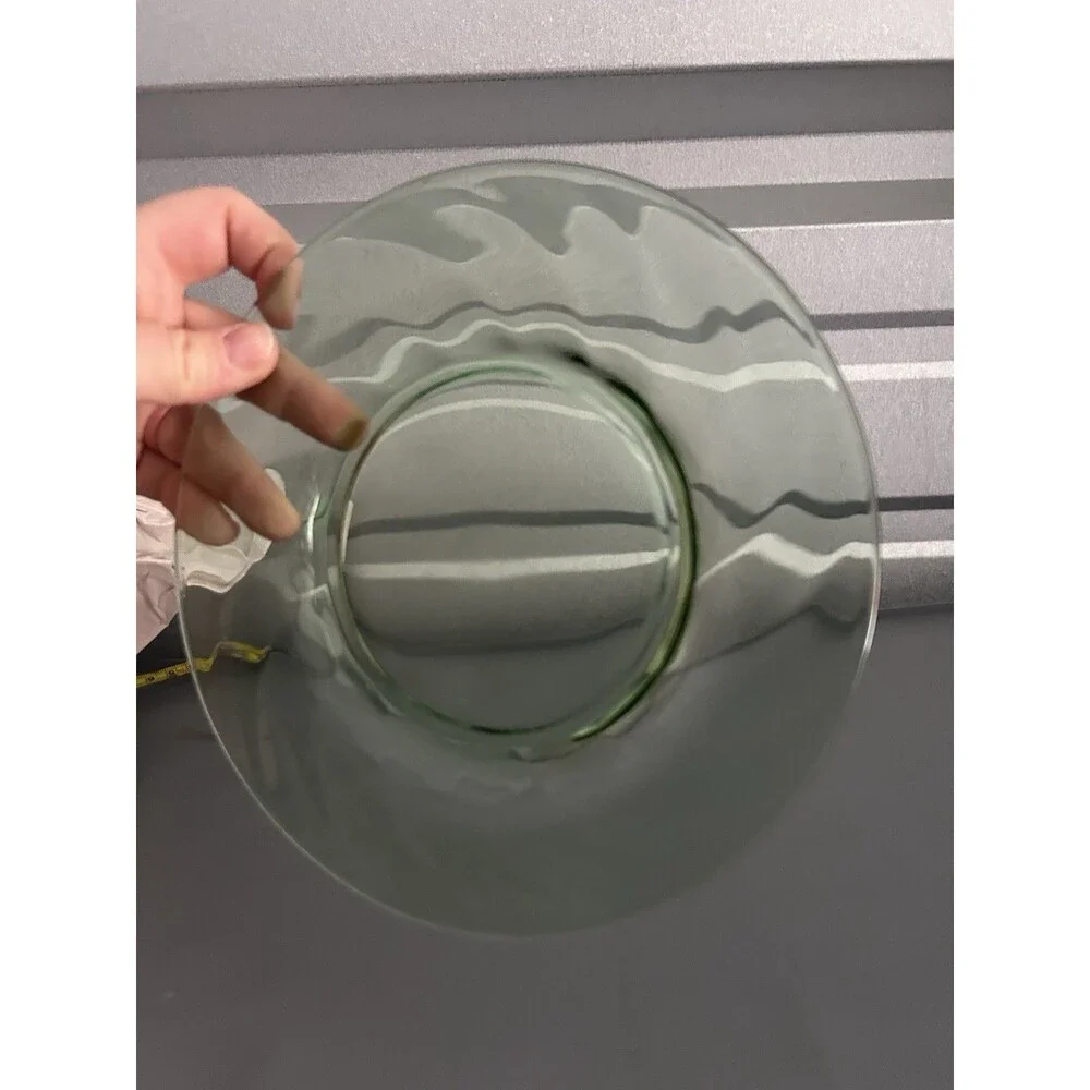 Vintage Green Depression Glass Salad Dessert Plate 7½